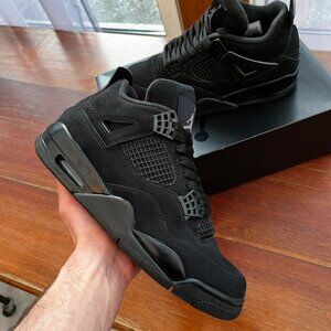 Men's Sizing 8 - Jordan 4 Retro Black Cat (2020)